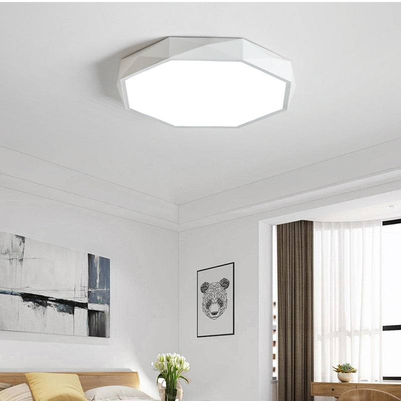 Plafonnier salle de bain LED design Image