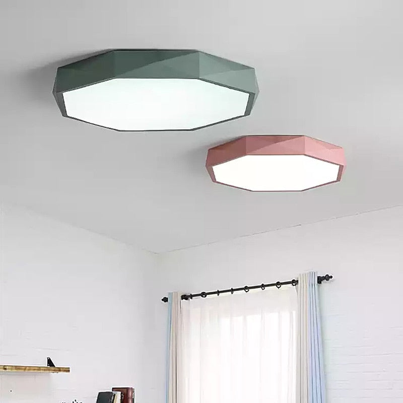 Plafonnier salle de bain LED design Image