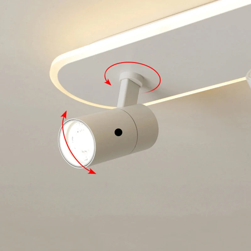 Plafonnier LED Linéaire Spots Orientables