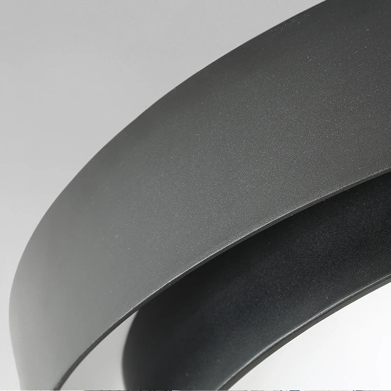 Plafonnier LED Rond – Blanc ou Noir, Ø40 à Ø60cm, Dimmable
