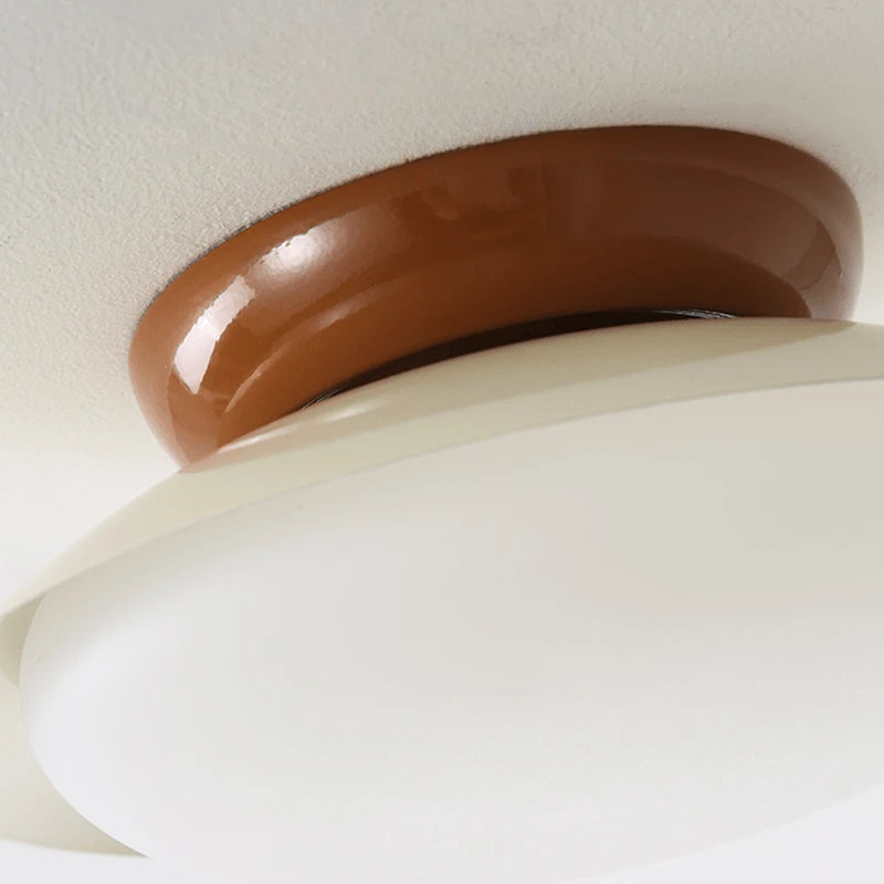 Plafonnier Vintage LED Coloré – Ø25 ou Ø45cm