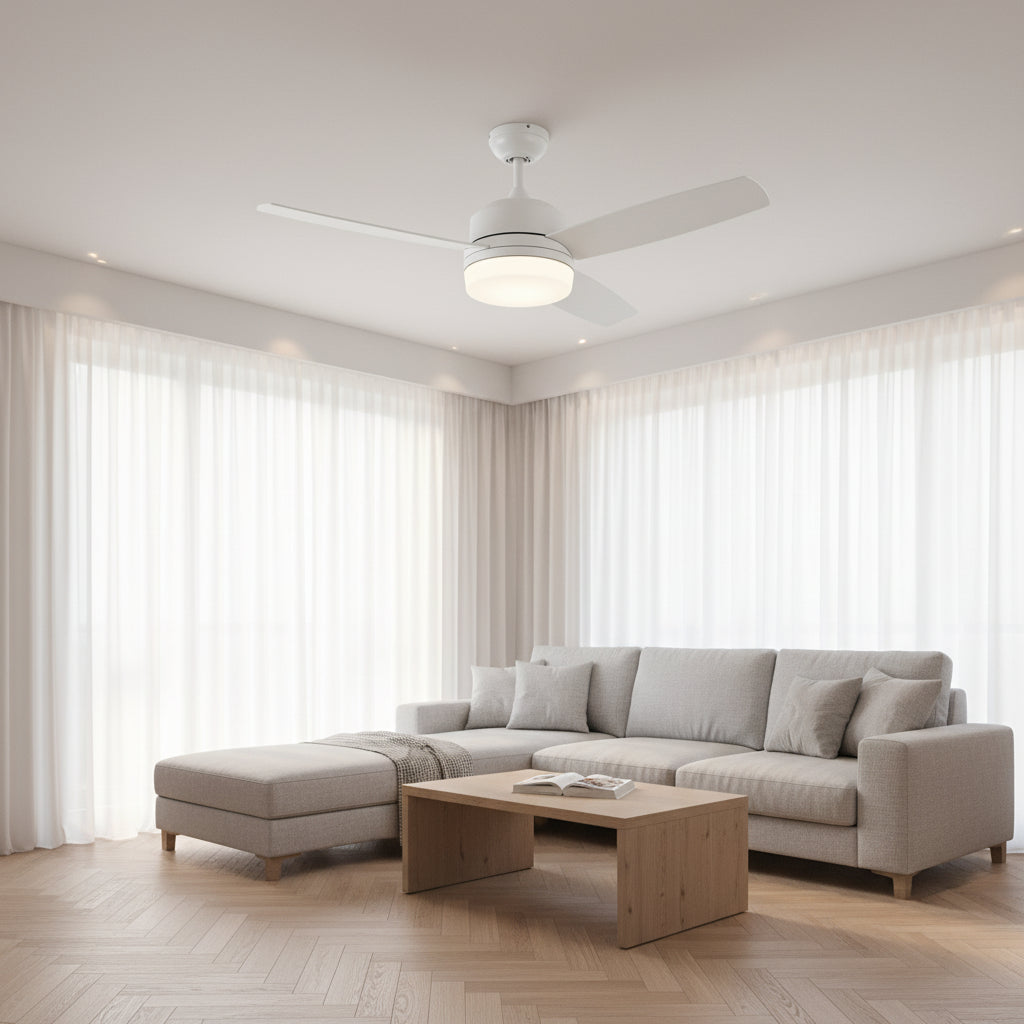 Plafonnier ventilateur LED moderne