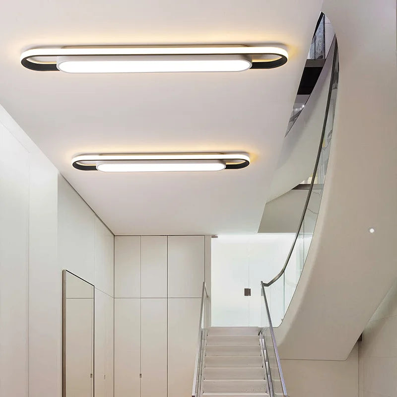 Plafonnier long design Image