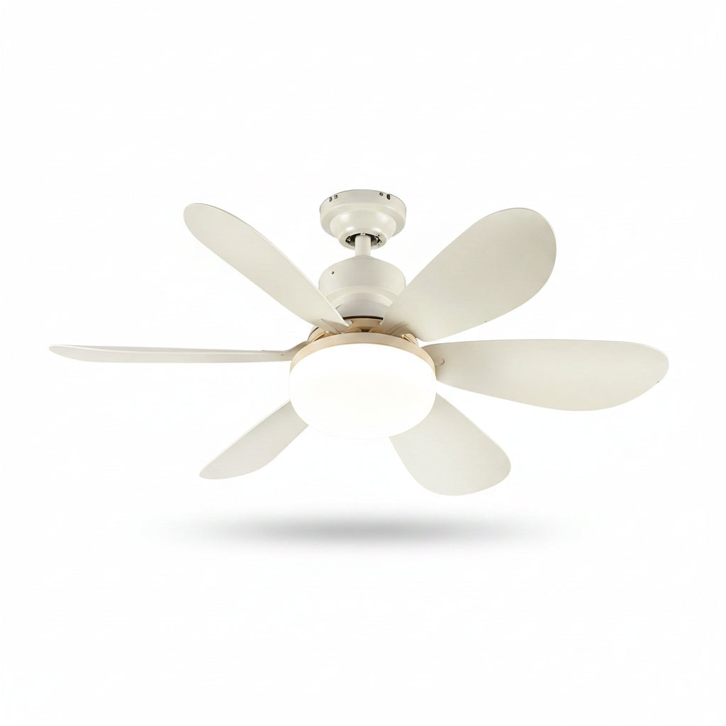 Plafonnier ventilateur LED moderne & minimaliste avec télécommande