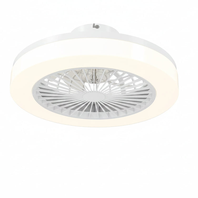 Plafonnier ventilateur LED compact & lumière réglable