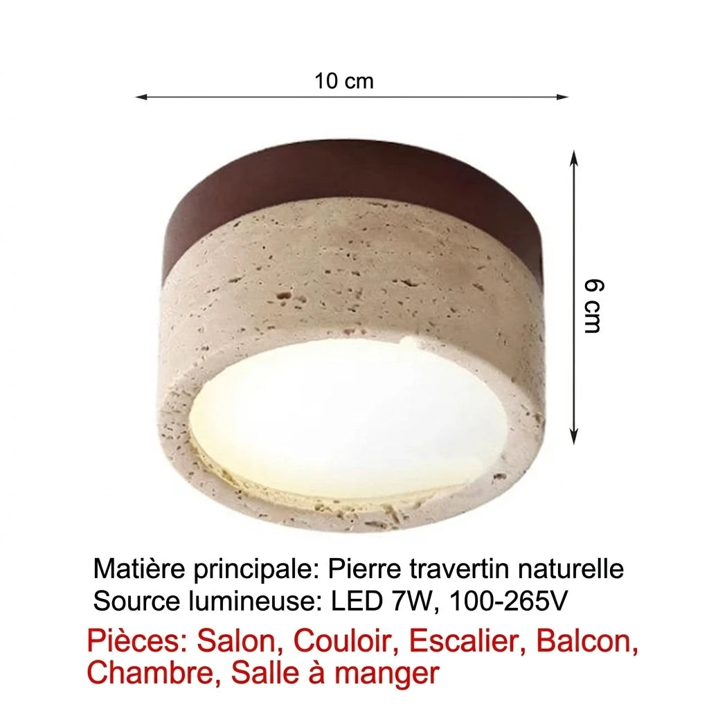 Plafonnier LED Wabi Sabi – dimensions et spécifications