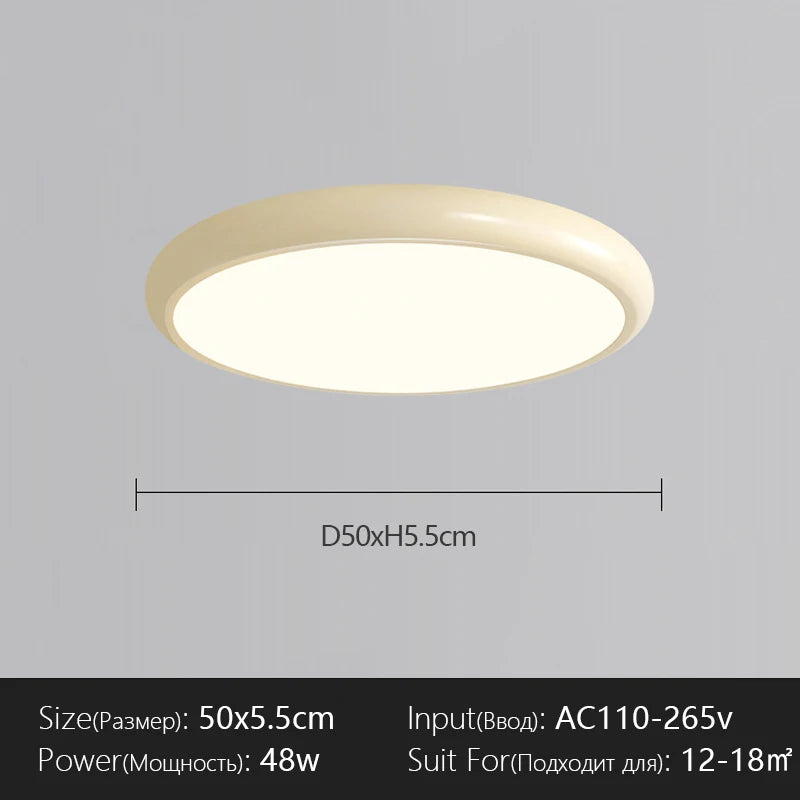 Plafonnier Nordique Coloré – dimensions schéma 12