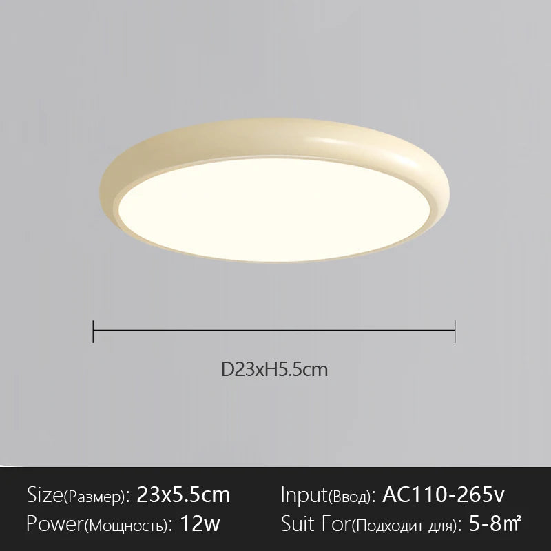 Plafonnier Nordique Coloré – dimensions schéma 19