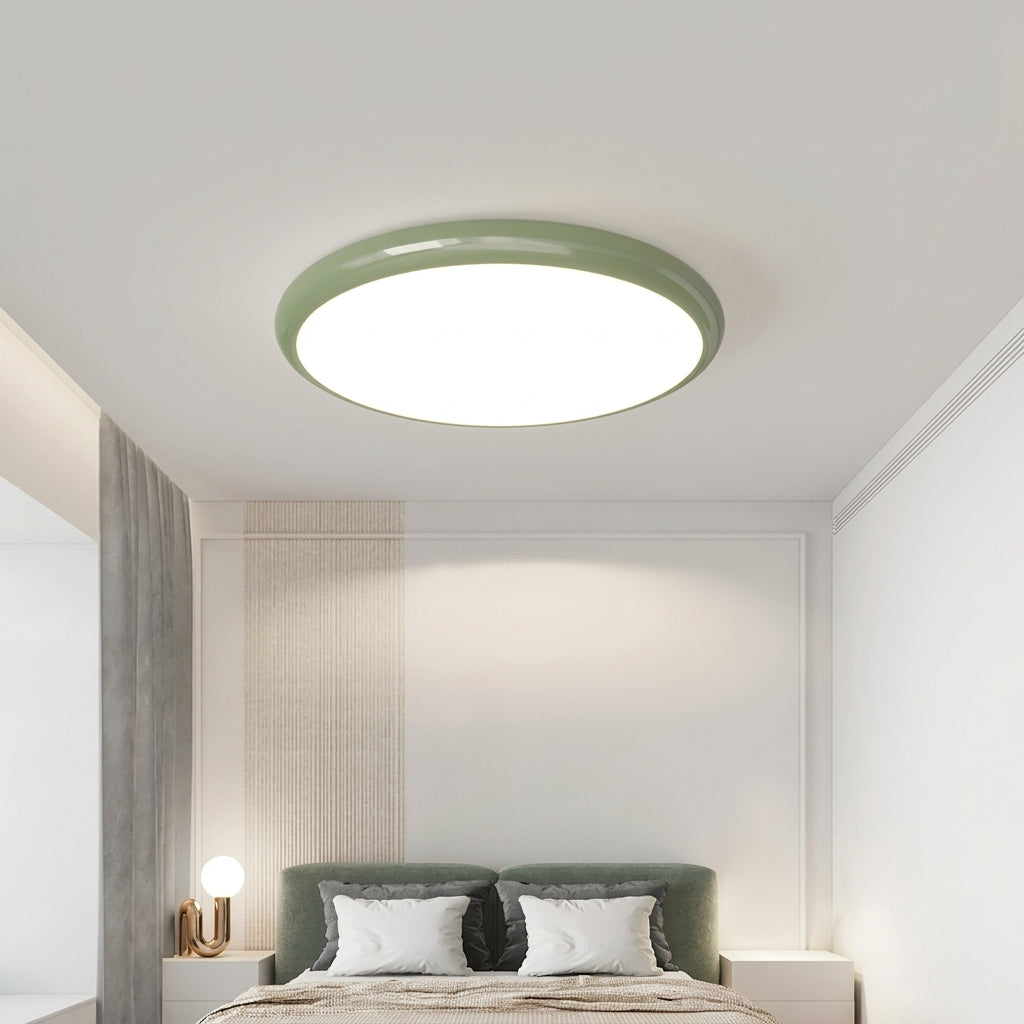 Plafonnier Nordique Coloré – chambre vue d'ensemble