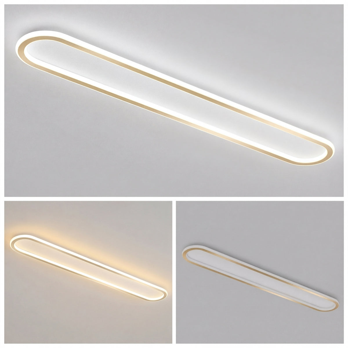 Plafonnier LED Linéaire – modes lumière froid chaud