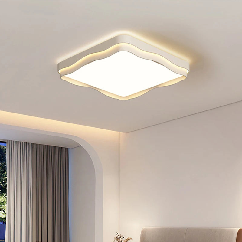 Plafonnier LED design – vue de face détail