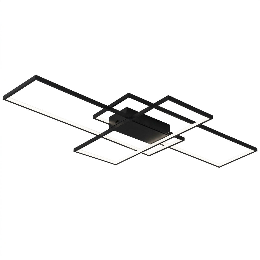 Plafonnier aluminium 60W – fond blanc