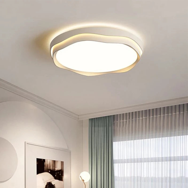 Plafonnier LED carré dimmable – cuisine ouverte