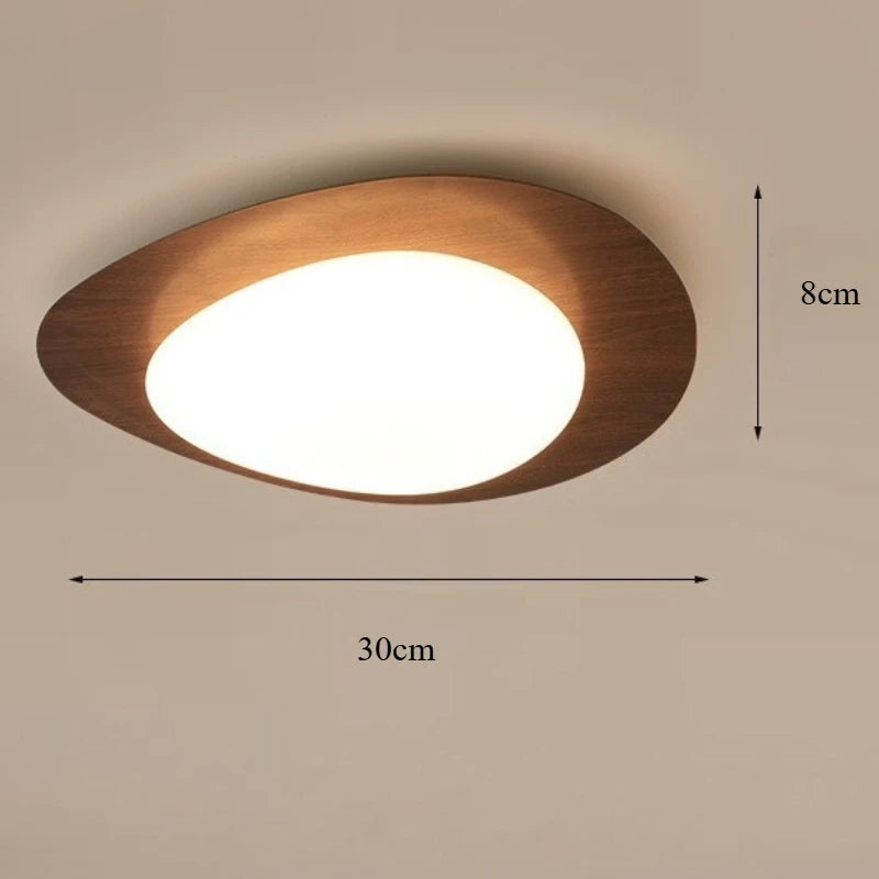 Plafonnier bois dimensions – 30 cm diamètre, 8 cm hauteur