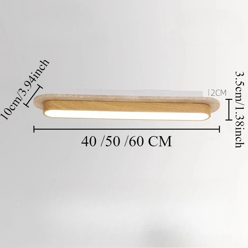 Plafonnier LED Wabi Sabi – fiche dimensions techniques