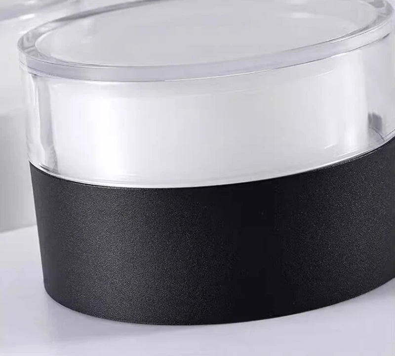 Spot LED Saillie Noir – détail latéral aluminium