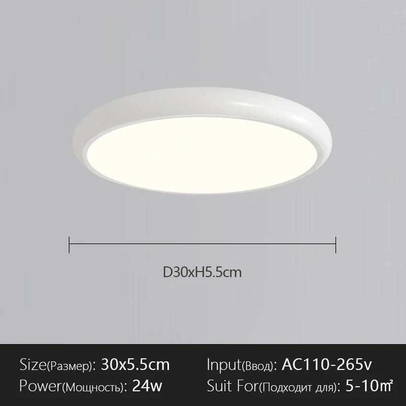 Plafonnier Nordique Coloré – dimensions schéma 1